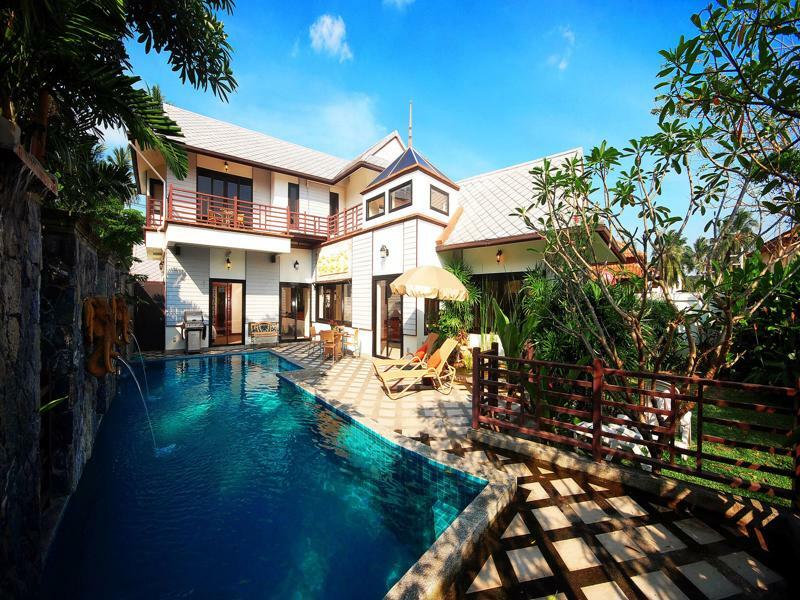 Samui Sun Villa пляж Чавенг Екстер'єр фото